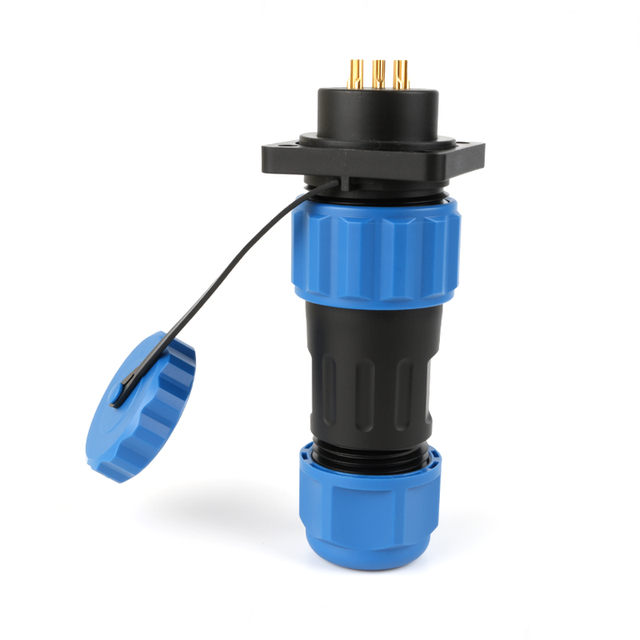 Waterproof Aviation Plug and Socket Wire Connectors (no Soldering Required) LD16/SD20-2345 Core Industrial Connector