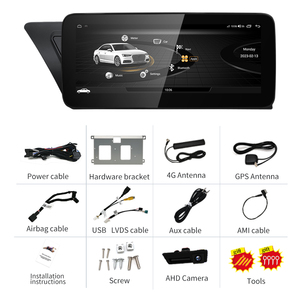 MTK8581 10,25 pulgadas 12,3 pulgadas inalámbrico CarPlay Auto Andorid14 coche estéreo Multimedia para AUDI 08-16 A4 B8 S4 unidad principal Radio - Product Image 5