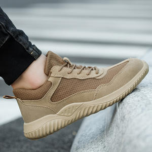 Zapatos de seguridad para hombre con punta de acero, de caña baja, transpirables, ligeros y resistentes a pinchazos, para trabajo y uso en exteriores. - Product Image 3