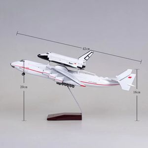 Simulación a escala 1:200 modelo de avión de transporte Mriya <span class=keywords><strong>An</strong></span>-225 con nave espacial Buran modelo de pantalla de escritorio ruso <span class=keywords><strong>AN</strong></span>-225 - Product Image 5