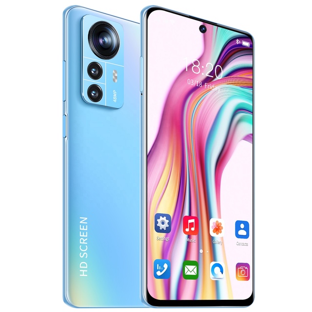 Face Unlocked 13 Pro 7.8 Inch Big Screen 5G Cell Phones 16GB+512GB Android Smartphone 10 Core 5800mAh Gaming Mobile Phones