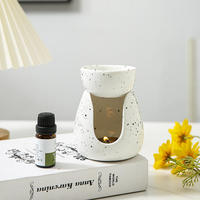 Brûleurs d'arôme assortis porte-aromathérapie bougie diffuseur parfumé brûleur d'huile essentielle en céramique chauffe-cire fondre