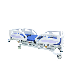 Lit médical manuel multifonctionnel pour soins intensifs, lit médical en acier, chaise de réadaptation médicale, lit d'hôpital, certifié ISO - Product Image 1