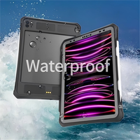 Étui robuste anti-chute et étanche Shellbox OL.11 avec béquille intégrée et protection d'écran pour tablette iPad 3ème génération 11 pouces + TPU