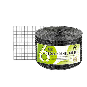 Jala penghalang burung <span class=keywords><strong>6</strong></span> inci baja tahan karat Diameter 1.0mm jaring tahan karat untuk Panel surya penjaga tupai perlindungan merpati - Product Image 1