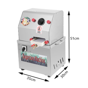 Exprimidor de Caña de Azúcar Eléctrico Portátil de Acero Inoxidable con Motor para Frutas, Uso en Restaurantes/Tiendas de Alimentos, Alta Potencia 450W - Product Image 1