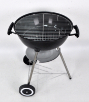 Barbecue au charbon de bois SEJR avec chariot de 18 pouces, barbecue sur trépied