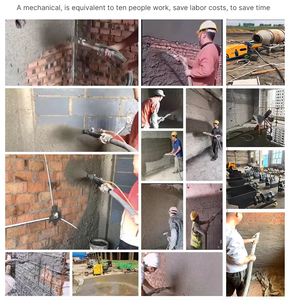 أفضل سعر ماكينة رش الجبس الأوتوماتيكية لتطبيق معجون الجدران ومونة الأسمنت - Product Image 3