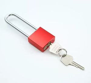 Cadenas en aluminium à manille en acier de 38mm Verrouillage du produit clé Serrures en aluminium gravées antirouille - Product Image 2