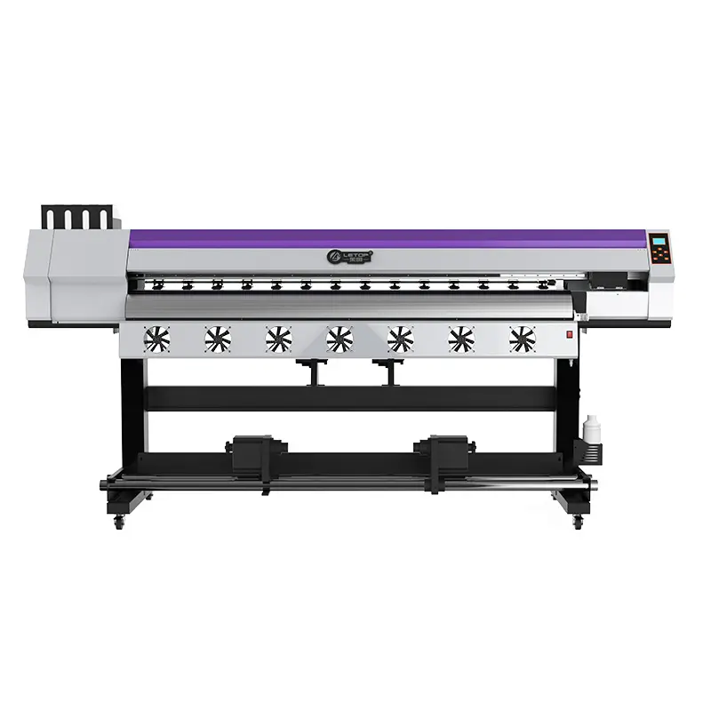 Xp600 I3200 Vinyle Autocollant Eco Solvant Grande Imprimante Traceur D'impression Numérique Rouleau Uv Bâche Machine D'impression 6ft Eco Solvant