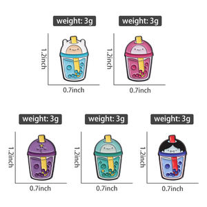 Spilla a Forma di Bottiglia del Cartone Animato Adventure Time, Accessori per Abbigliamento e Borse, Gioielli Regalo - Product Image 6