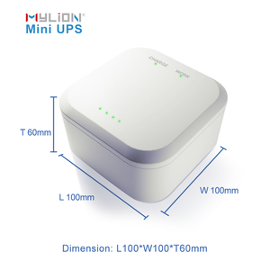 Certifié CE FCC MU05 12V 5A 12000mAh Batterie externe DC 12V Mini <span class=keywords><strong>UPS</strong></span> pour routeur WiFi et accès aux portes - Product Image 3