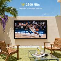 Pantalla LCD Digital para Exteriores, Televisor para Terraza, Resistente al Agua IP65, 2500 Nits, Apto para Baños y Piscinas