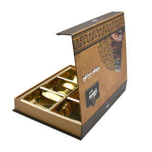 Wholesale Luxury <strong>Cardboard</strong> Sweets <strong>Box</strong> <strong>Chocolate</strong> <strong>Box</strong> <strong>with</strong> Gold Foil Paper <strong>Insert</strong> - Product Image 2
