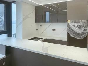 Losas de <span class=keywords><strong>piedra</strong></span> sinterizada blanca personalizada Paneles de pared de Carrara artificiales de alta calidad <span class=keywords><strong>Piedra</strong></span> premium a <span class=keywords><strong>precios</strong></span> competitivos - Product Image 4