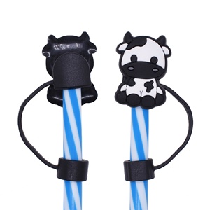 Superventas: Adorno Decorativo de Cristal de 10mm para Sombrero de Paja, Serie Vaca de Colores, Antipolvo, Hebilla Universal, Accesorios para Bar - Product Image 4