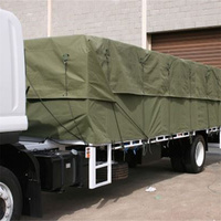 Couverture de camion de bateau respirante imperméable à l'eau robuste bâche en toile de coton lourd anti-poussière pour une protection extérieure ultime