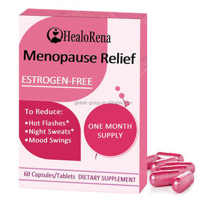 Capsules de soulagement de la ménopause pour les femmes Suppléments naturels pour la ménopause pour les femmes Capsules complètes de soutien de la ménopause de jour et de nuit - Product Image 2