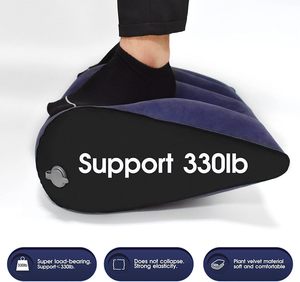 DKKtech Sex Cushion <strong>Inflatable</strong> <strong>Pillow</strong> PVC Flocking Sex Chair Furniture Travel <strong>Pillow</strong> Magic Cushion Body Support <strong>Pillow</strong> Adult Se - Product Image 5