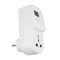 Protector de Voltaje Automático Ajustable AVS 16A, Protector de Enchufe para Electrodomésticos