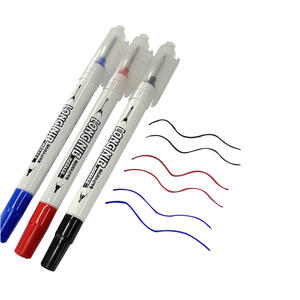 3 Colors Industrial Construction Drafting Woodworking Dual Tip Deep Hole <b>Marker</b> Long Nib Permanent <b>Marker</b> <b>Pen</b> With Custom Logo - Product Image 3