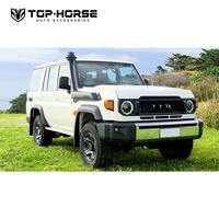 Land Cruiser LC70/76/79 Kit de mise à niveau Kit de carrosserie Facelift Phares de capot de pare-chocs