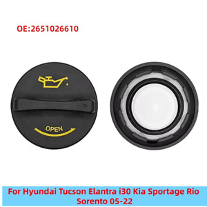 Bouchon d'huile moteur Hyundai Kia 2651026610 en nylon pour Tucson Elantra i30 Sportage Rio Sorento 05-22 - Product Image 1