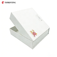 Boîte d'emballage cadeau pliable en carton magnétique avec logo personnalisé imprimé pour vêtements/vêtements/vêtements