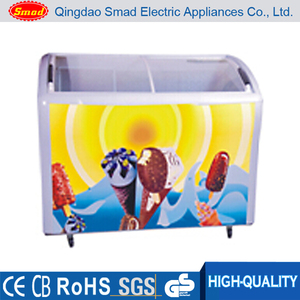 Xs-150 Flat Glass Door Mini Chest <b>Freezer</b> with Lock Xs-150 Chest <b>Freezer</b> - Product Image 2