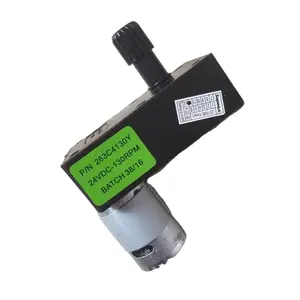 24V DC 130RPM S2 feeding motor gear motor for Sapoe coffee machine