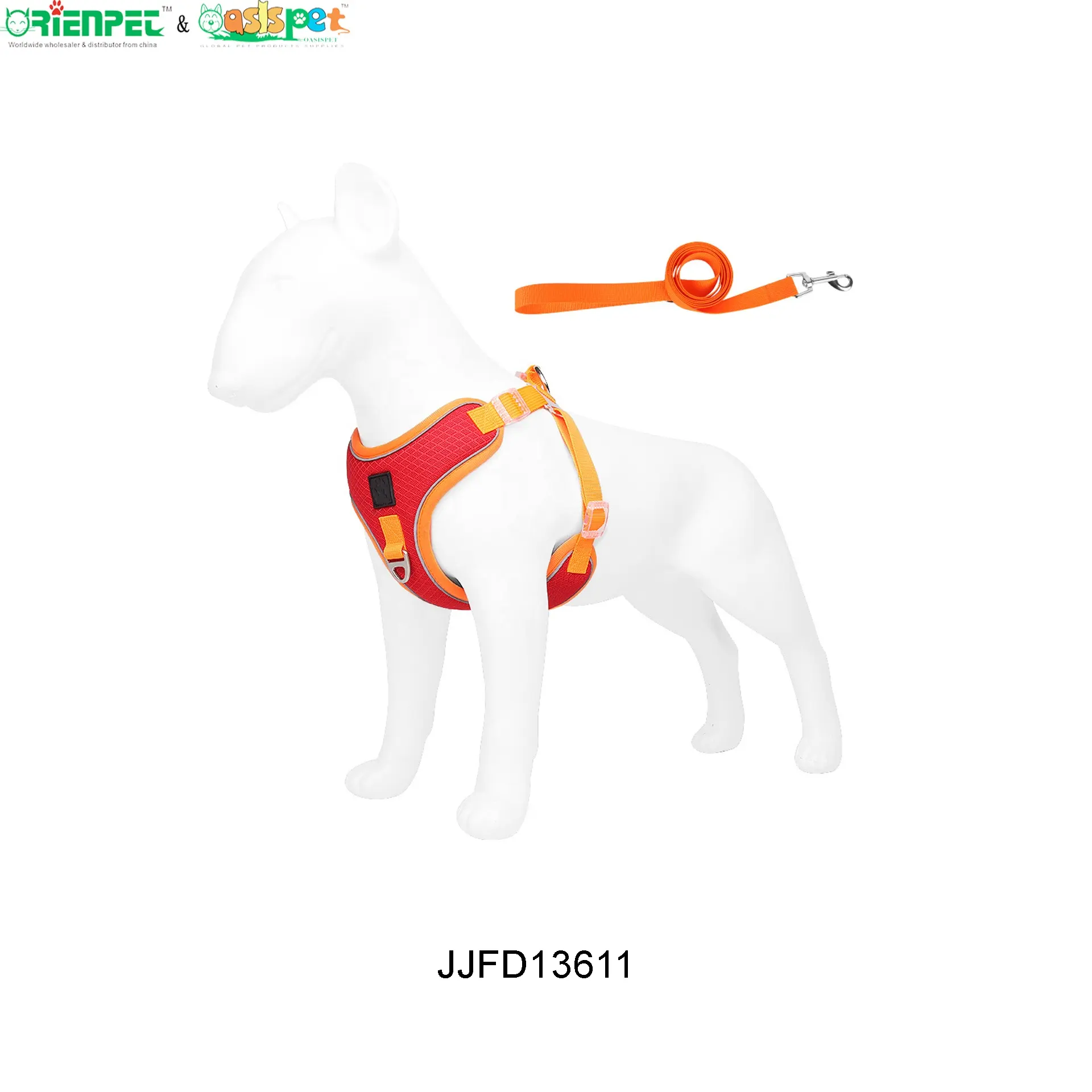 ORIENPET & OASISPET Pet Harness with leash set Breathe fabric Fast delivery JJFD13611 Pet products