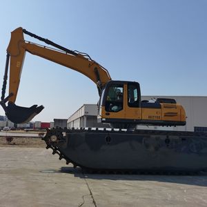 รถขุดสะเทินน้ำสะเทินบก XE215S แรงกดพื้นต่ำพิเศษ สำหรับพื้นที่เปียกชื้น ขนาด 32 ตัน สำหรับขุดโคลนและน้ำตื้น - Product Image 5