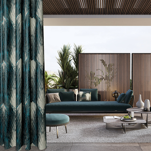 Điện nhà sang trọng độ chính xác cao Jacquard Rèm cho phòng khách khách sạn cửa sổ Rèm cửa - Product Image 5