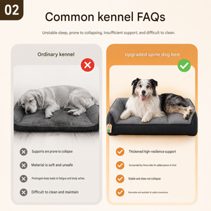 Cama Ortopédica Personalizada para Perros, Sofá con Funda Lavable, Espuma de Caja de Huevos, Cojín para Mascotas, para Perros Medianos y Grandes, Alivio para las Articulaciones - Product Image 4