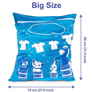 ถุงซักผ้าสำหรับสัตว์เลี้ยง รุ่นลิมิเต็ดอิดิชั่น ช่วยป้องกันขนสัตว์เลี้ยงอุดตันในเครื่องซักผ้า ขนาดจัมโบ้ สำหรับสุนัขและแมว - Product Image 6