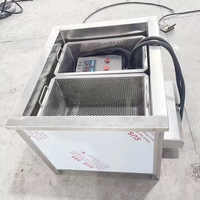 Petite machine de pasteurisation pour bouteilles en verre en acier inoxydable (lait, vin, huile d'olive)