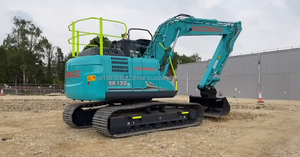 Fabriqué au Japon 13 tonnes Kobelco 130 Excavatrice à bas prix utilisée SK135 SK135SR - Product Image 3