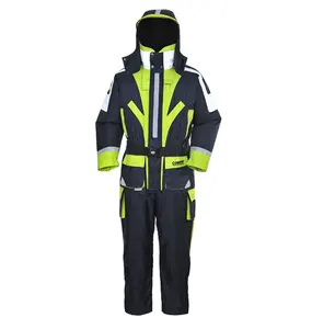 Hot Sale Polyester Outdoor Fly Fishing Overall Waterproof Winter Floatation Suit Warm Fishing Clothing