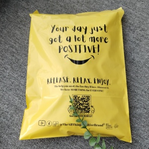 Sacs d'expédition express originaux pour l'emballage de vêtements, sacs en polyéthylène personnalisés pour courriers, enveloppe de livraison, certificat CE - Product Image 1