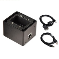 Lecteur de codes-barres QR 2D RS232/USB en acier inoxydable avec protection IP65 et LED blanche pour serrure de porte tourniquet 752x480 CMOS 300