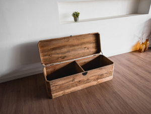 Farmhouse Furniture <span class=keywords><strong>Pine</strong></span> <span class=keywords><strong>Rustic</strong></span> Bàn Cà Phê Cổ Lớn Với Lưu Trữ Bằng Gỗ - Product Image 3