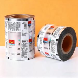 Nuevo Rollo de Película Plástica Laminada, Diseño Personalizado, Resistente a la Humedad, <span class=keywords><strong>Material</strong></span> Seguro para Alimentos, para Envasado de Medicamentos y Aceites - Product Image 3