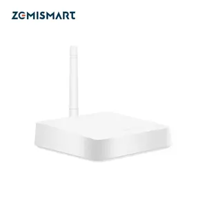 Zemismart Tuya Zigbee Gatewayスマートブリッジハブ、ネットワークケーブルソケット有線接続スマートライフアプリコントロール