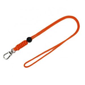 Custom <b>Polyester</b> Nylon <b>Lanyard</b> with logo Exhibition Work Card Factory Heat Transfer Printing Hanging Rope - Product Image 2