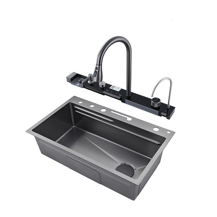 Gun GRAY Rain อ่างล้างหน้า201ถังเดี่ยวขนาดใหญ่