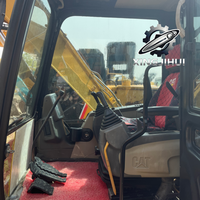 Mini-excavatrice compacte Cat 307 de 7 tonnes, économe en énergie, puissance stable, excavatrice hydraulique pour projets multi-ingénierie