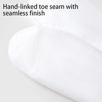 Chaussettes Courtes Décontractées Personnalisables de Couleur Unie pour Femme, Modèle Plat et Oreilles Droites, par Mme Minghui