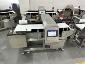 Kahve çubukları Ham sosis patates cipsi anında erişte dokunmatik ekran konveyör ile alüminyum folyo ambalaj ürünleri Metal dedektörü - Product Image 3