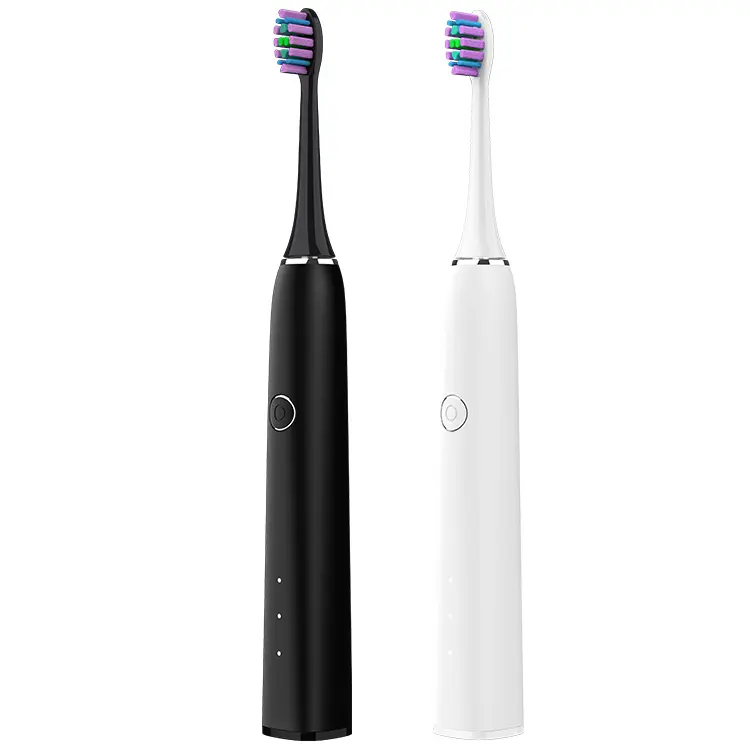 wholesale custom rohs wireless charging ultrasonic teeth brush soft bristle sonic electric toothbrush manufacturer for adults