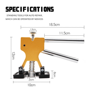 Kit de débosselage sans peinture pour carrosserie automobile, extracteur de bosses de grêle, outils de réparation, ensemble de ventouses multi-tailles à chaud - Product Image 3